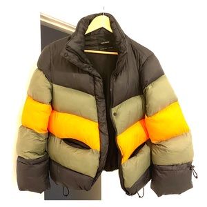 Zara basic puffer jacket